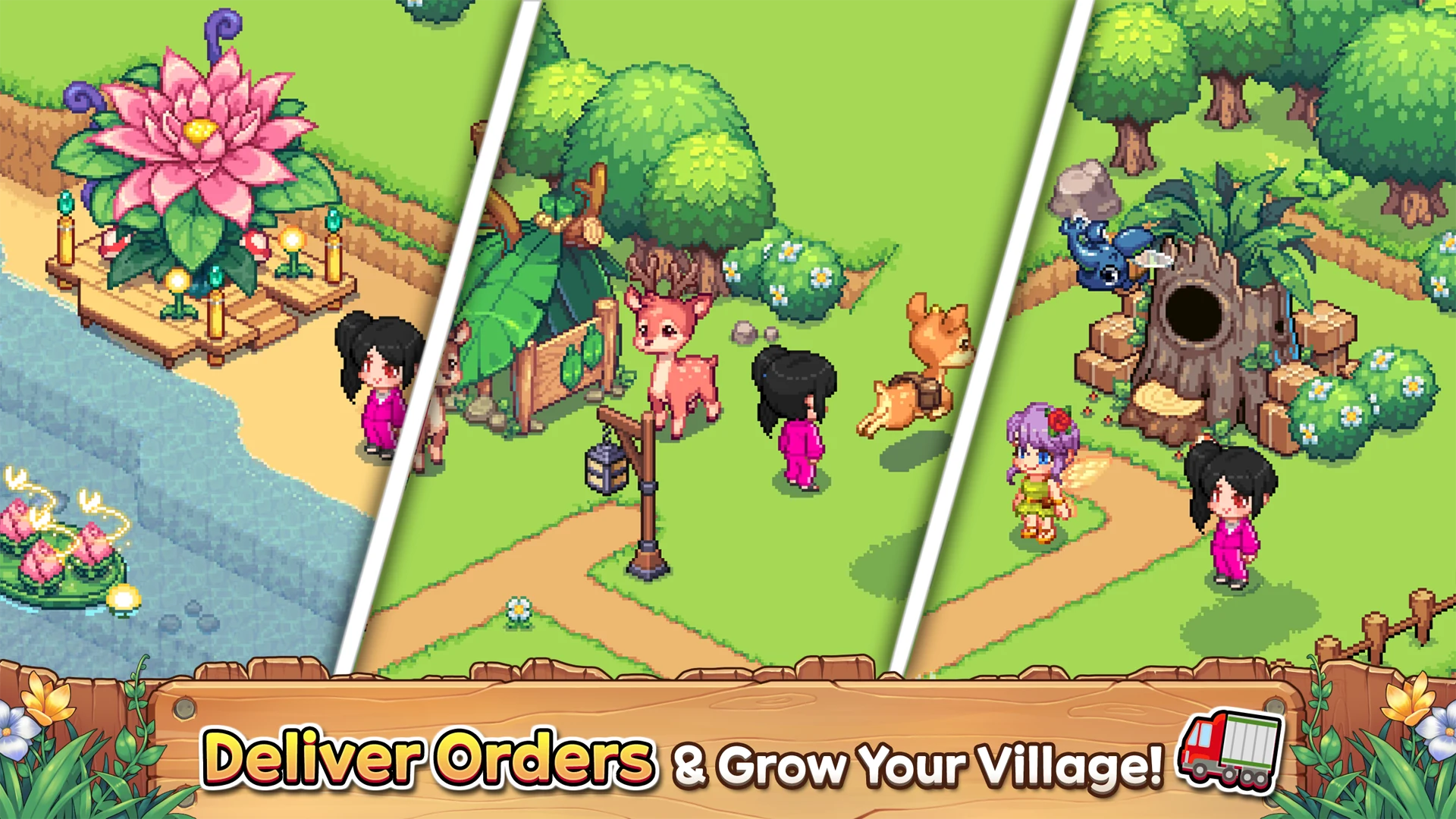 Viladia: Cozy Pixel Farm screenshot