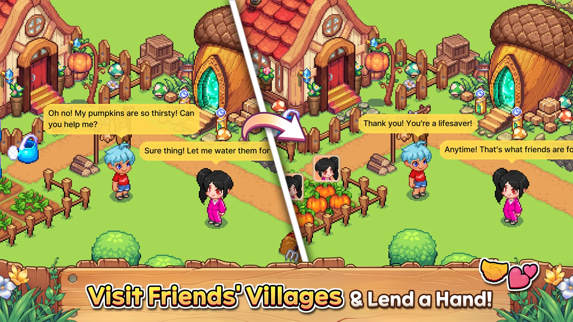 Viladia: Cozy Pixel Farm screenshot