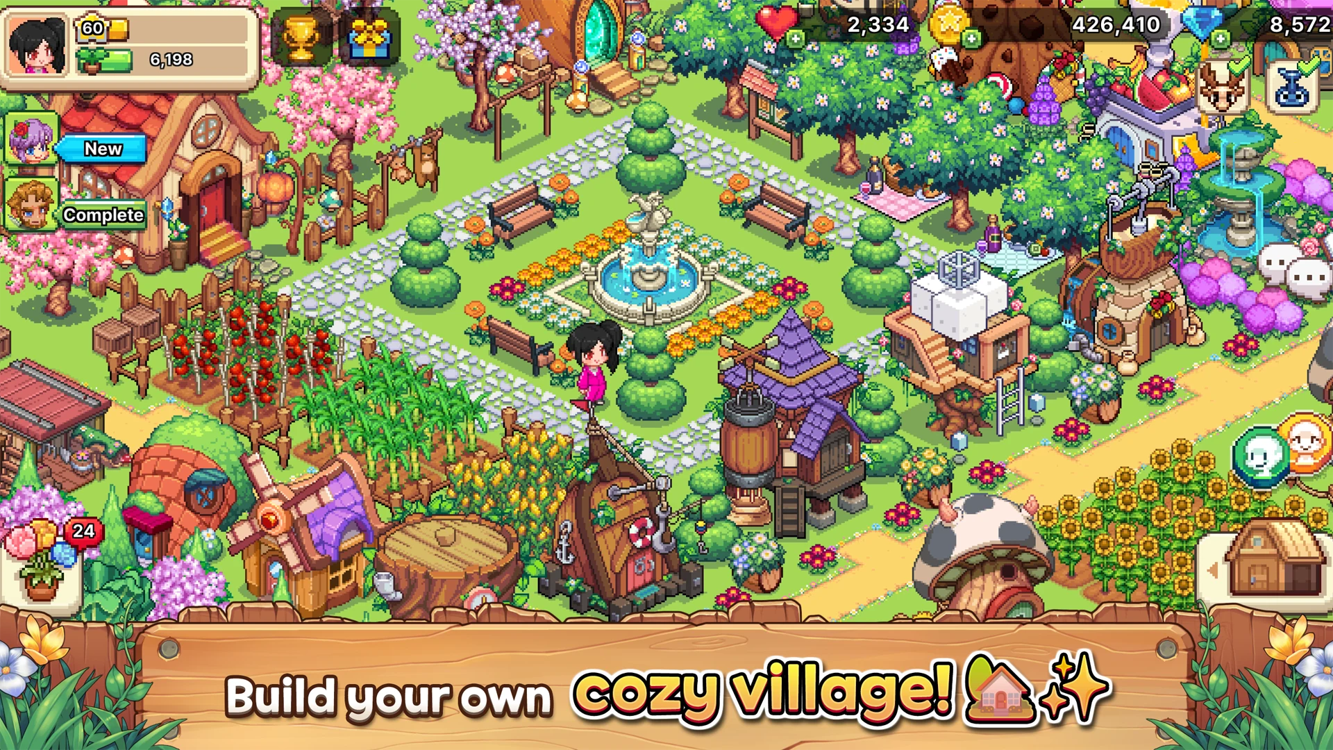 Viladia: Cozy Pixel Farm screenshot